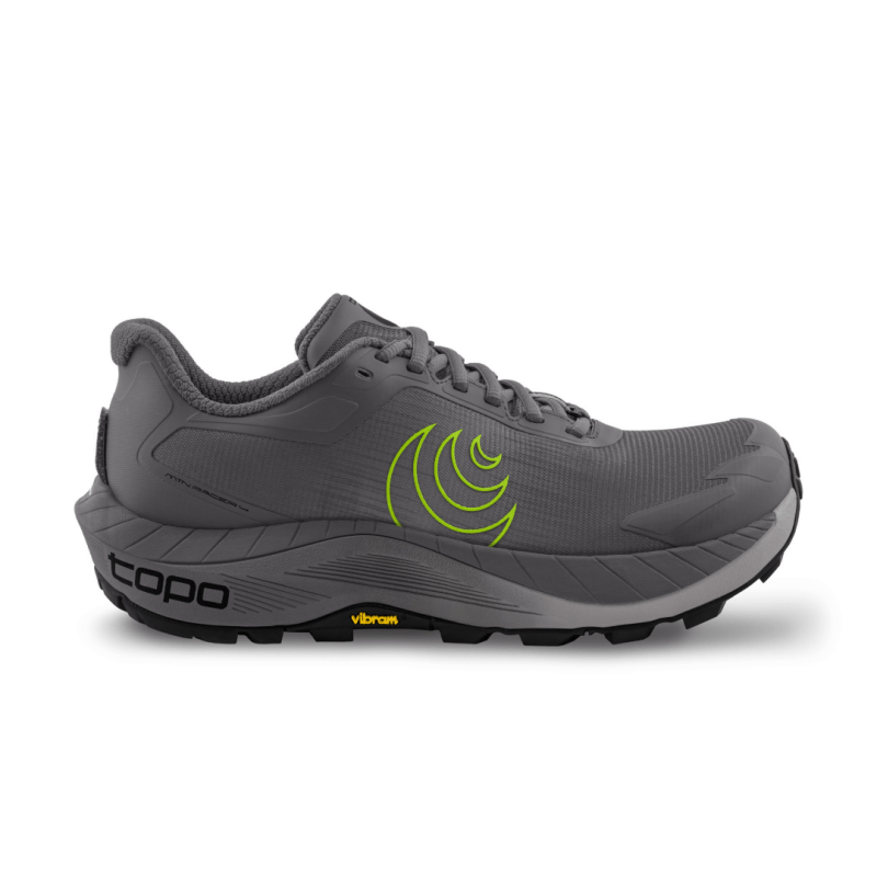 Seliga ShoesTopo Athletic Men's MTN Racer 4 - Gray/Lime
