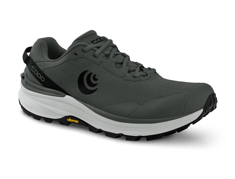 Topo Athletic Men's Traverse Trail Running Shoes - Grey/Charcoal