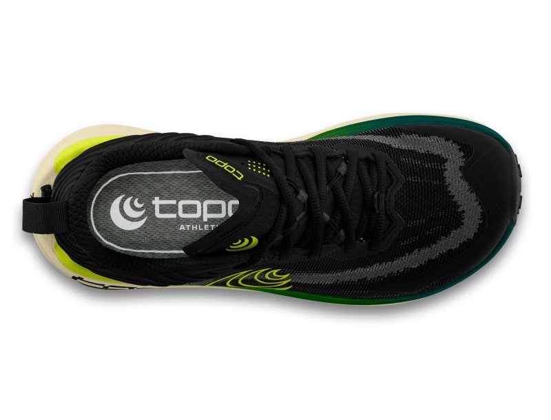 Topo Athletic Men's Vista - Black/Lime