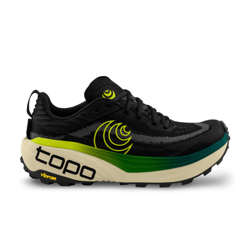 Seliga ShoesTopo Athletic Men's Vista - Black/Lime