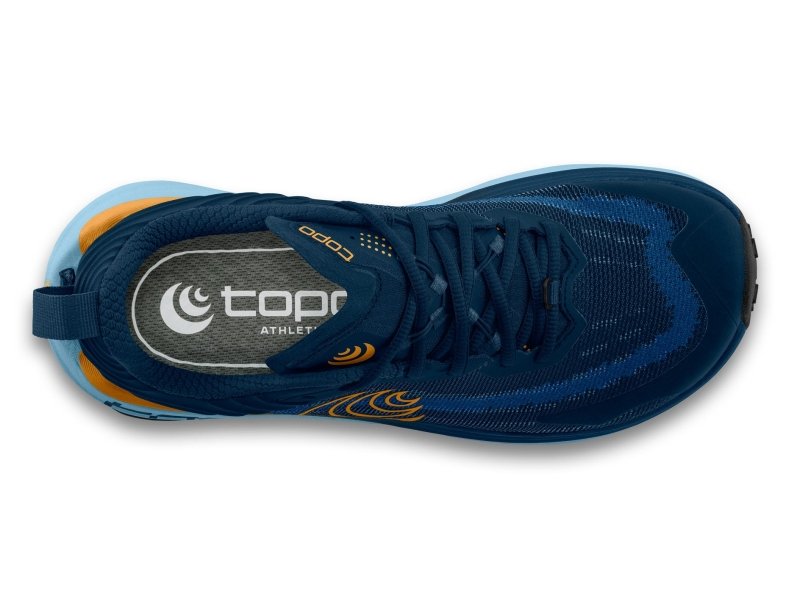 Topo Athletic Men's Vista - Navy/Orange