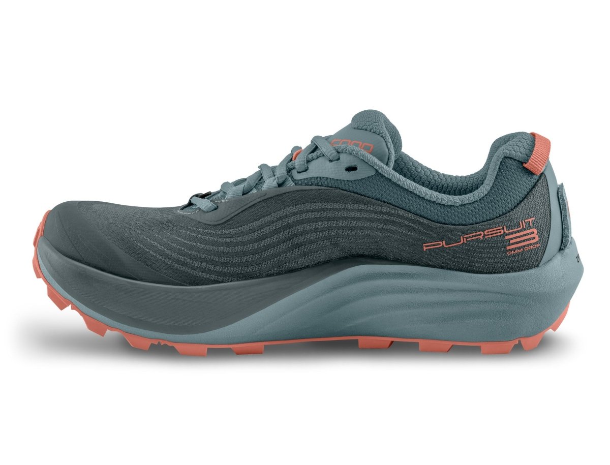 Topo Athletic Women's Pursuit 3 Trail Running Shoes - Slate/Clay