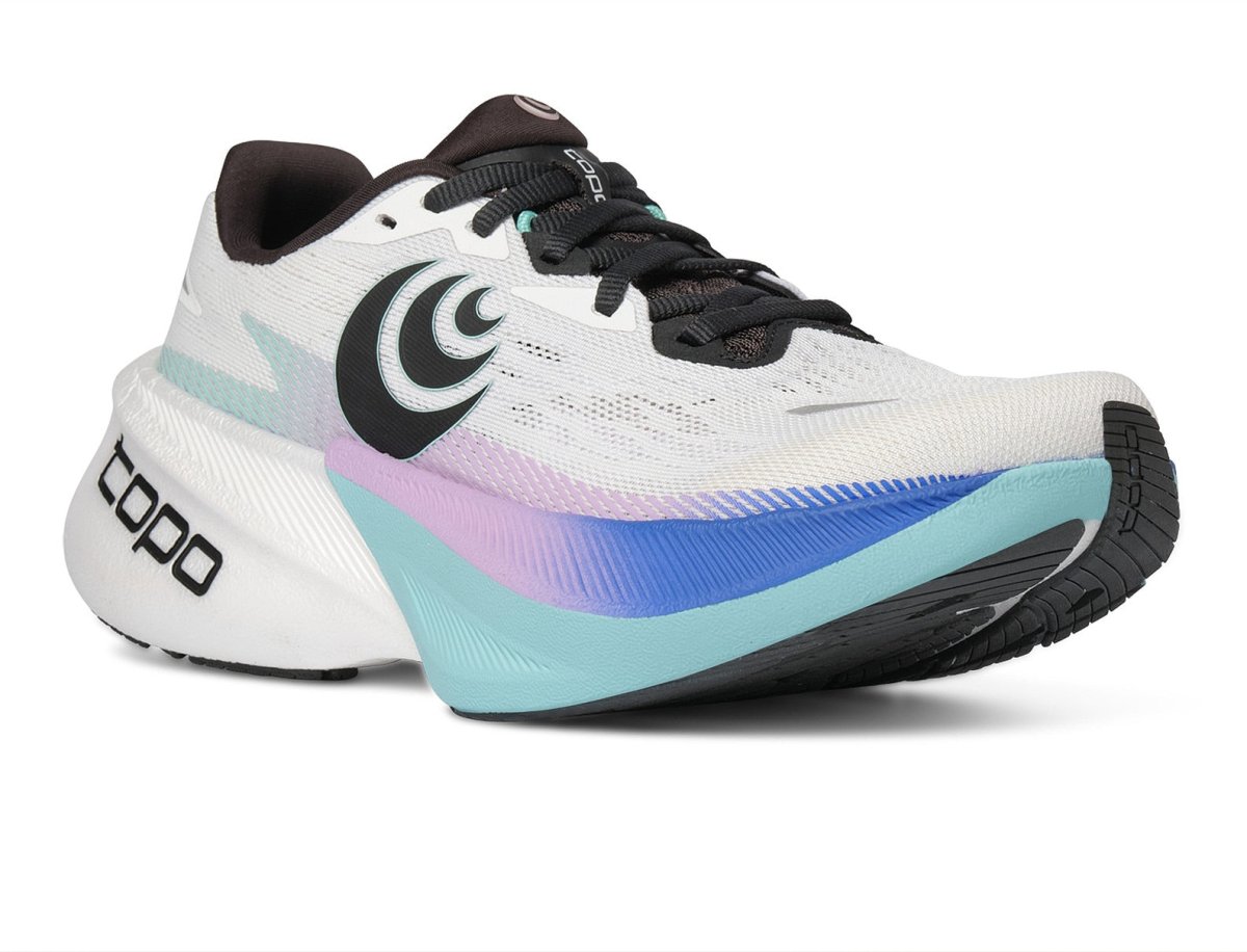 Topo Athletic Women's Specter 3 Running Shoes - White/Teal