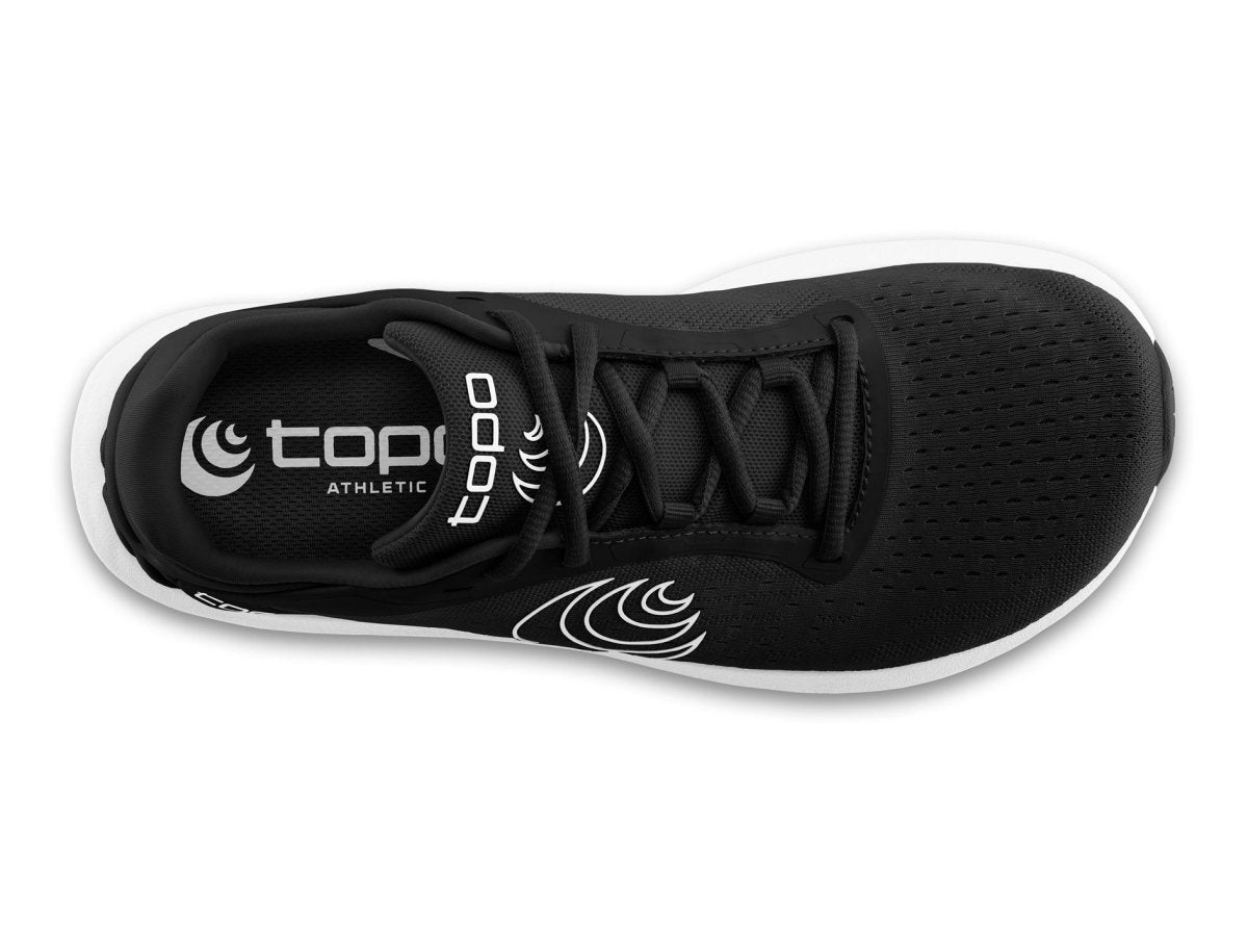 Topo Athletic Women's ST - 6 Running Shoes - Black/White