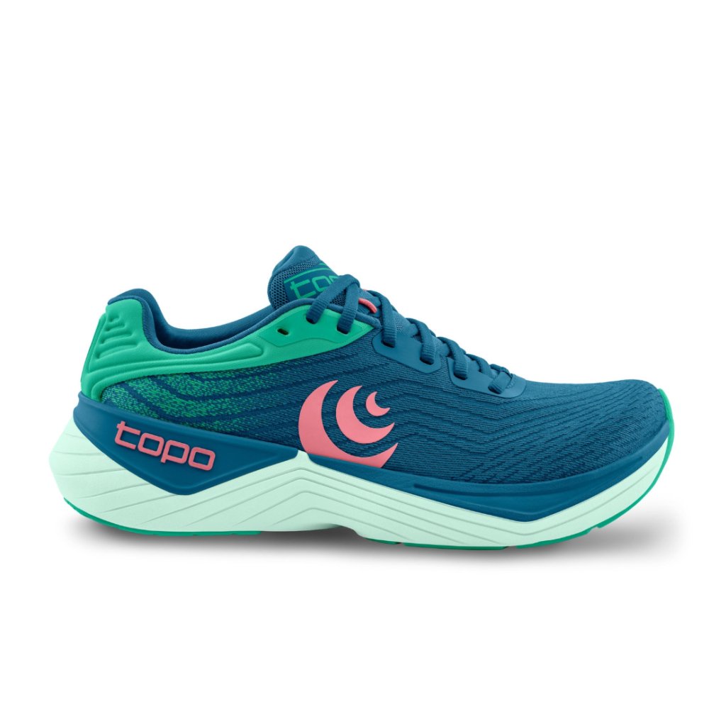 Seliga ShoesTopo Athletic Women's Ultrafly 5 - Blue/Aqua