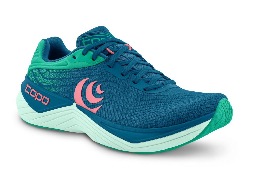 Seliga ShoesTopo Athletic Women's Ultrafly 5 - Blue/Aqua