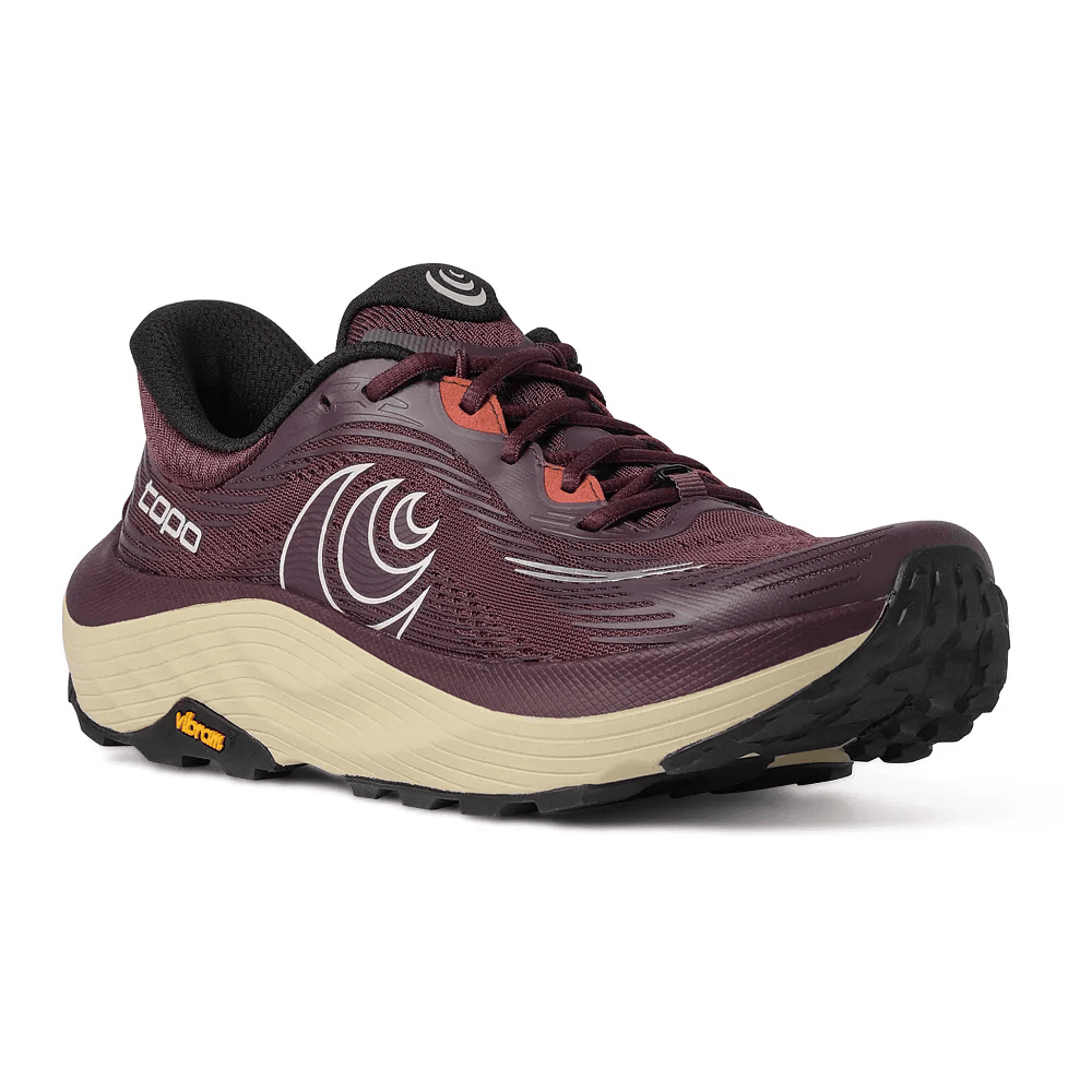 Topo Athletic Women's Ultraventure 5 Trail Running Shoes - Maroon/Tan