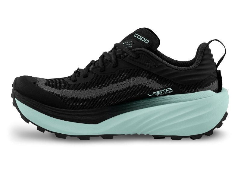 Topo Athletic Women's Vista - Black/Mint