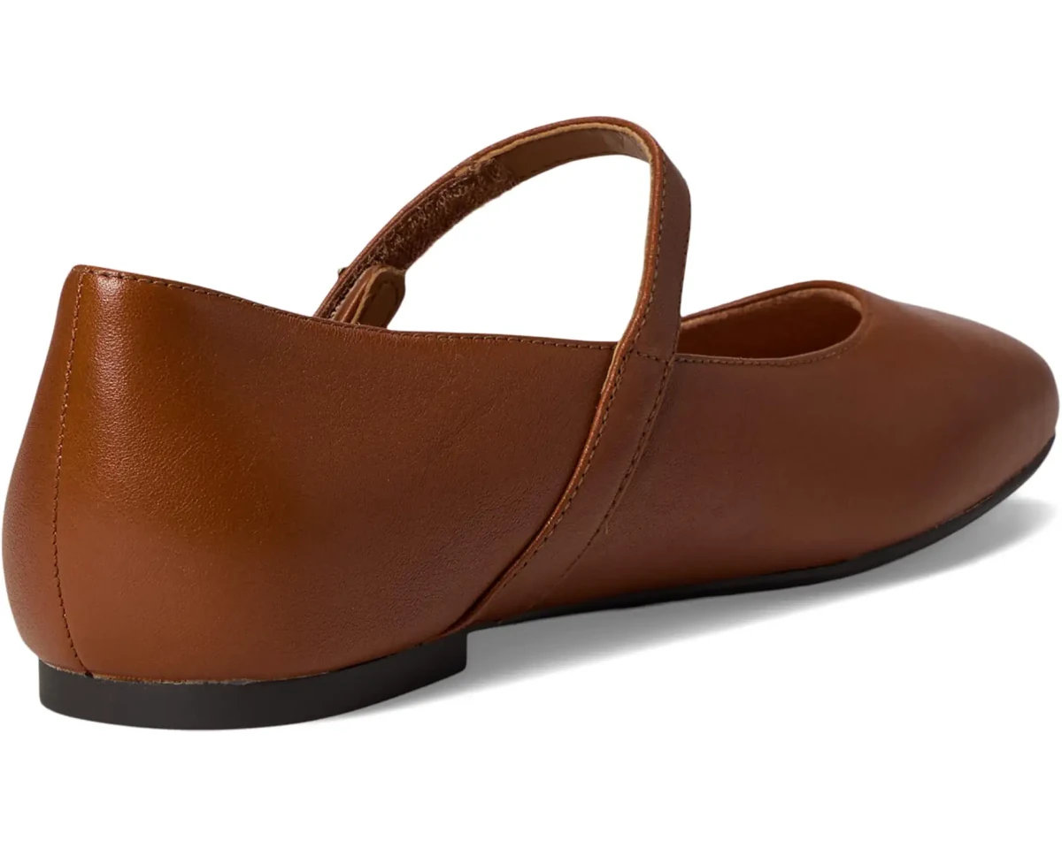 Vionic Women's Alameda Mary Jane Flat - Tan Leather