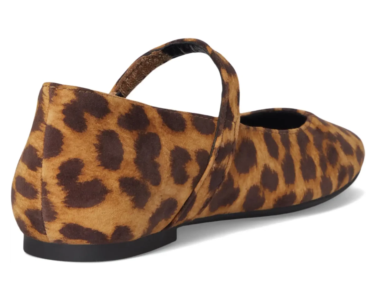 Vionic Women's Alameda Mary Jane Flat - Tan Leopard