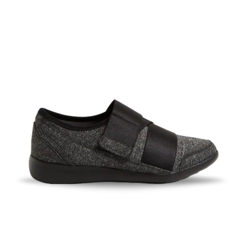 Ziera Shoes Women's Urban Adjustable Shoe - Charcoal/Black