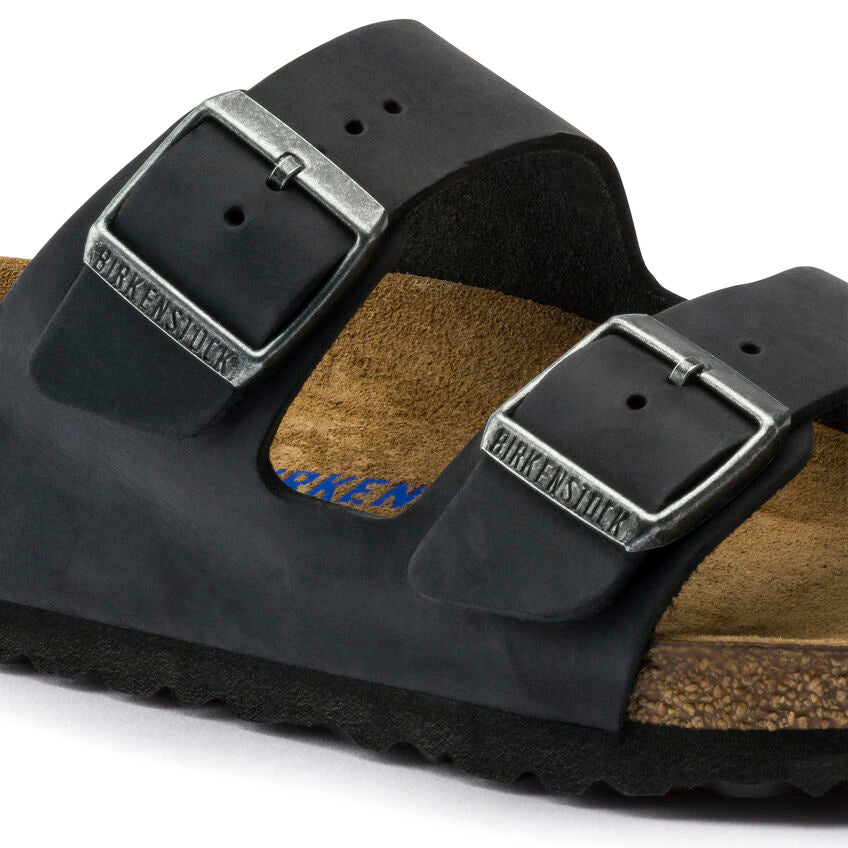 Seliga ShoesBirkenstock Arizona Soft Footbed - Black Oiled Leather