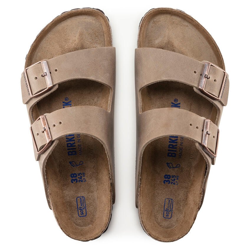 Seliga ShoesBirkenstock Arizona Soft Footbed - Tobacco Oiled Leather