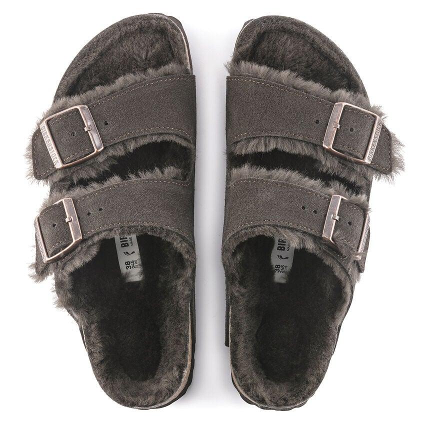Seliga ShoesBirkenstock Arizona Shearling - Mocha Suede