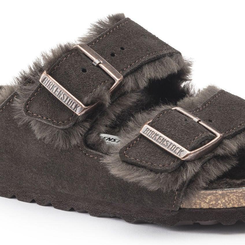 Seliga ShoesBirkenstock Arizona Shearling - Mocha Suede
