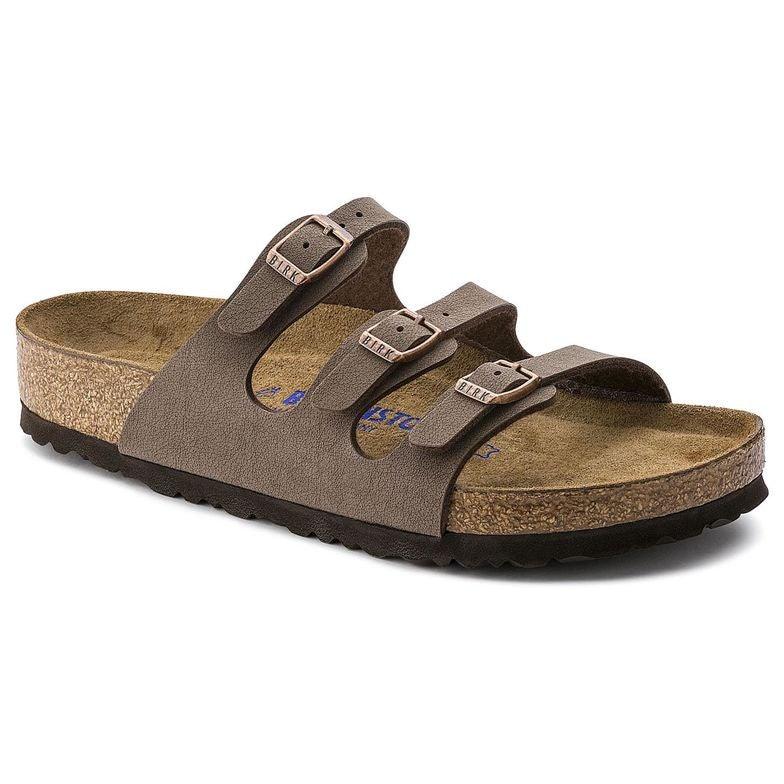 Seliga ShoesBirkenstock Women's Florida Soft Footbed - Mocha Birkibuc