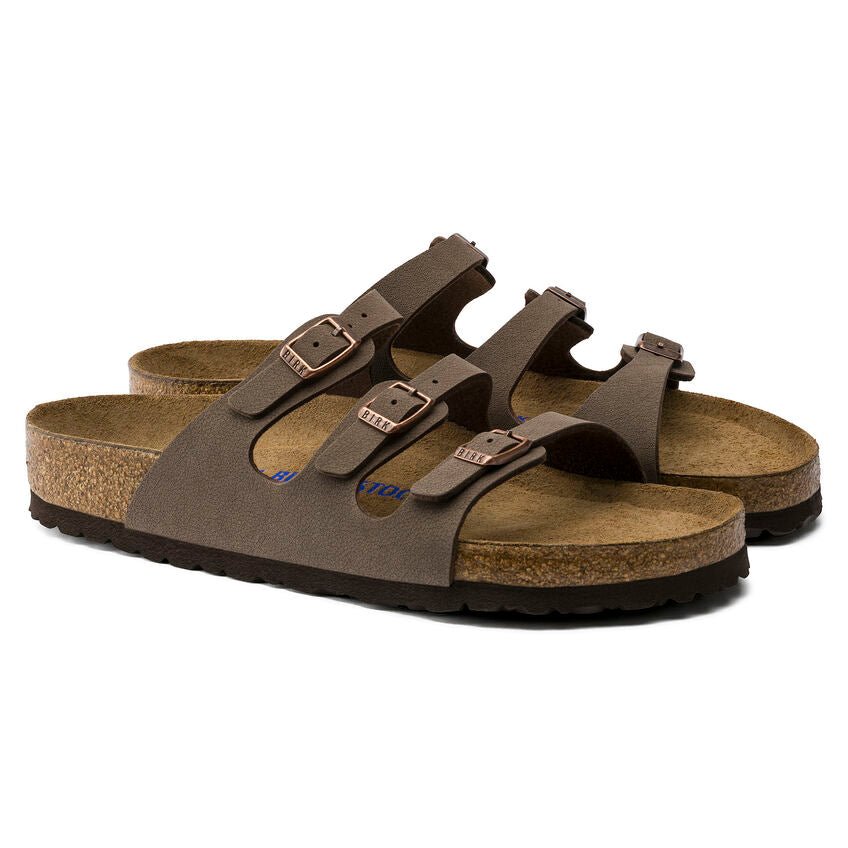 Seliga ShoesBirkenstock Women's Florida Soft Footbed - Mocha Birkibuc