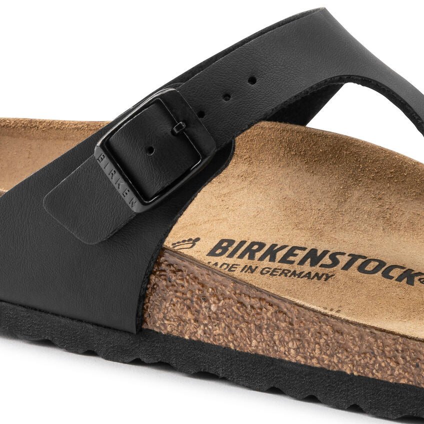 Birkenstock Women's Gizeh - Black Birko - Flor