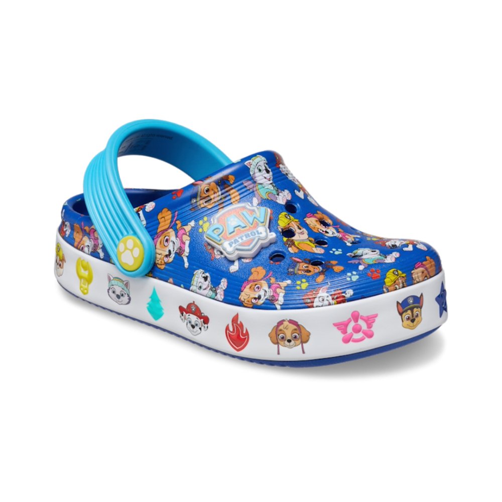 Seliga ShoesCrocs Toddler Paw Patrol Off Court Clog - Blue