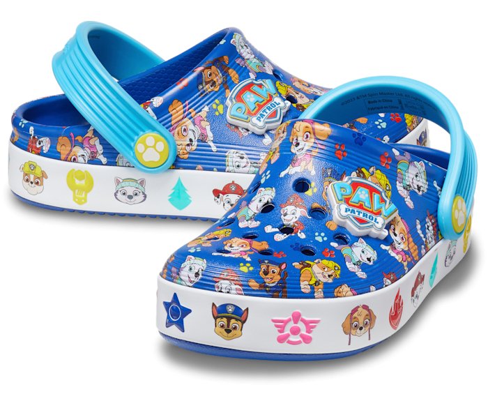 Seliga ShoesCrocs Toddler Paw Patrol Off Court Clog - Blue