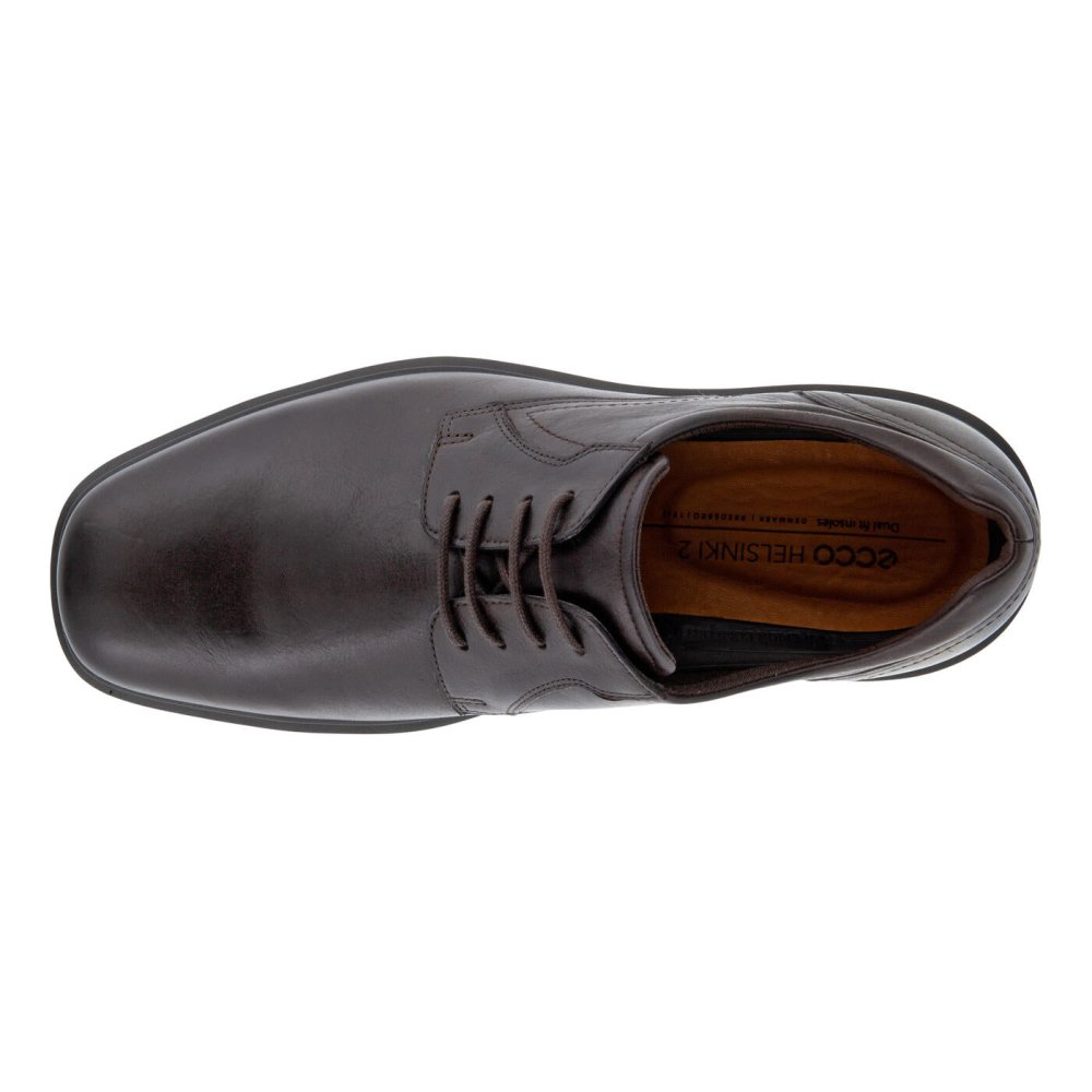Seliga ShoesEcco Men's Helsinki 2 Plain Toe - Mocha