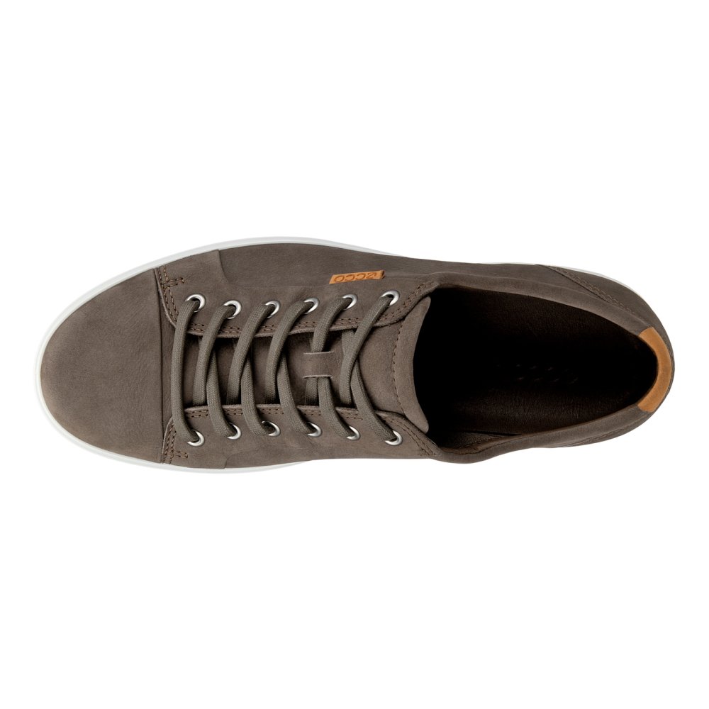 Seliga ShoesEcco Men's Soft 7 Lace - Up - Dark Clay/Lion