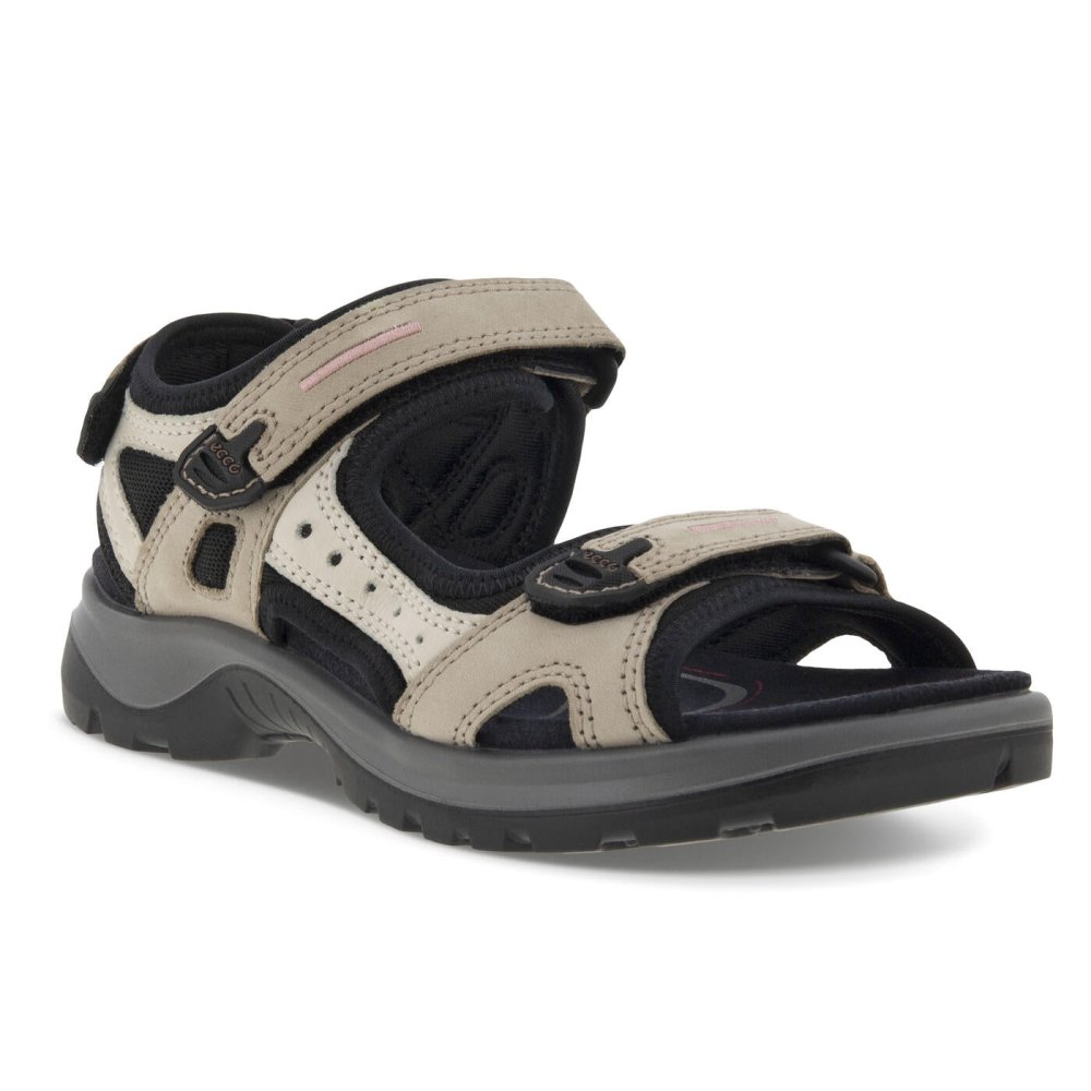 Seliga ShoesEcco Women's Yucatan Sandal - Atmosphere/Ice/Black