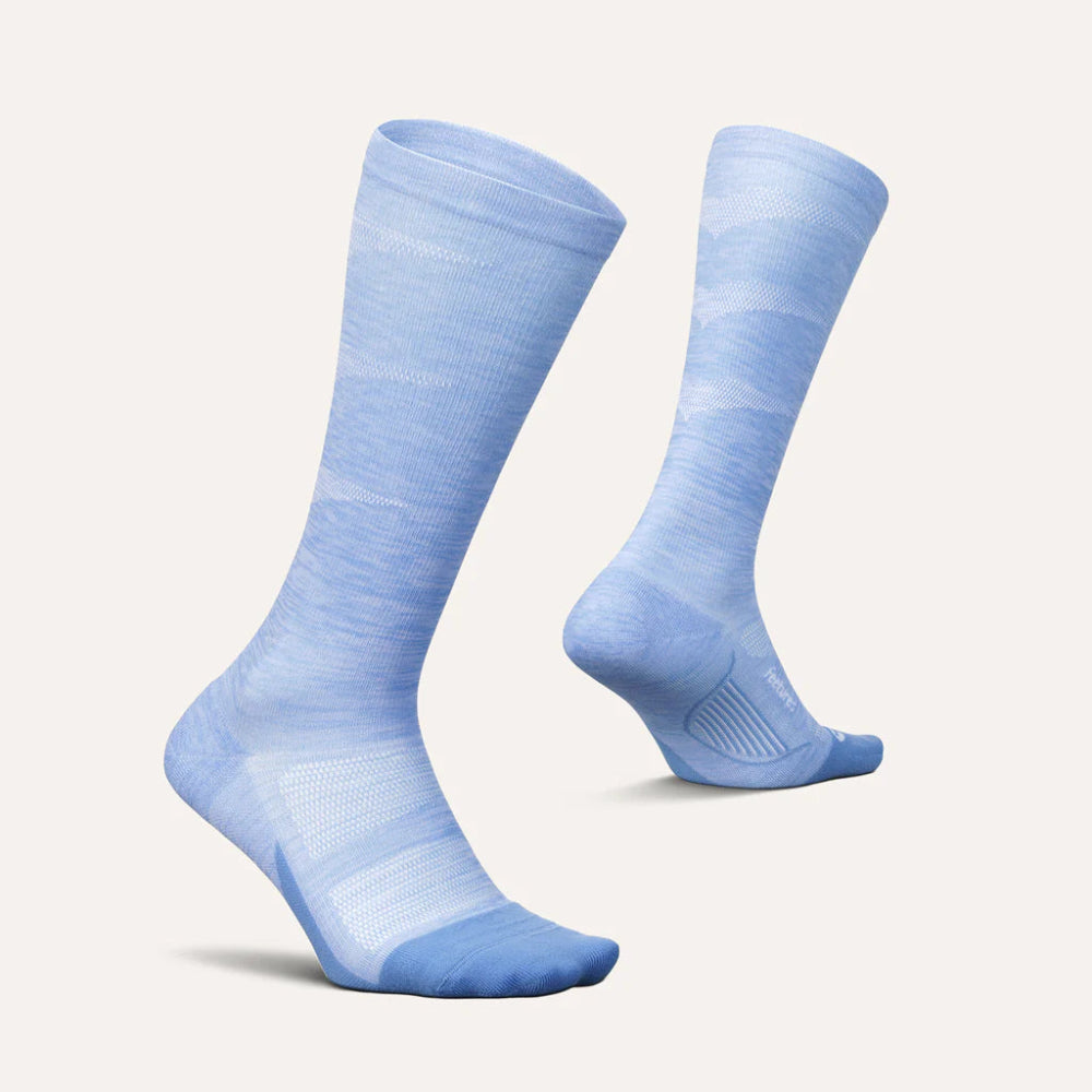 Feetures Graduated Compression Light Cushion Knee High Socks - Brilliant Blue