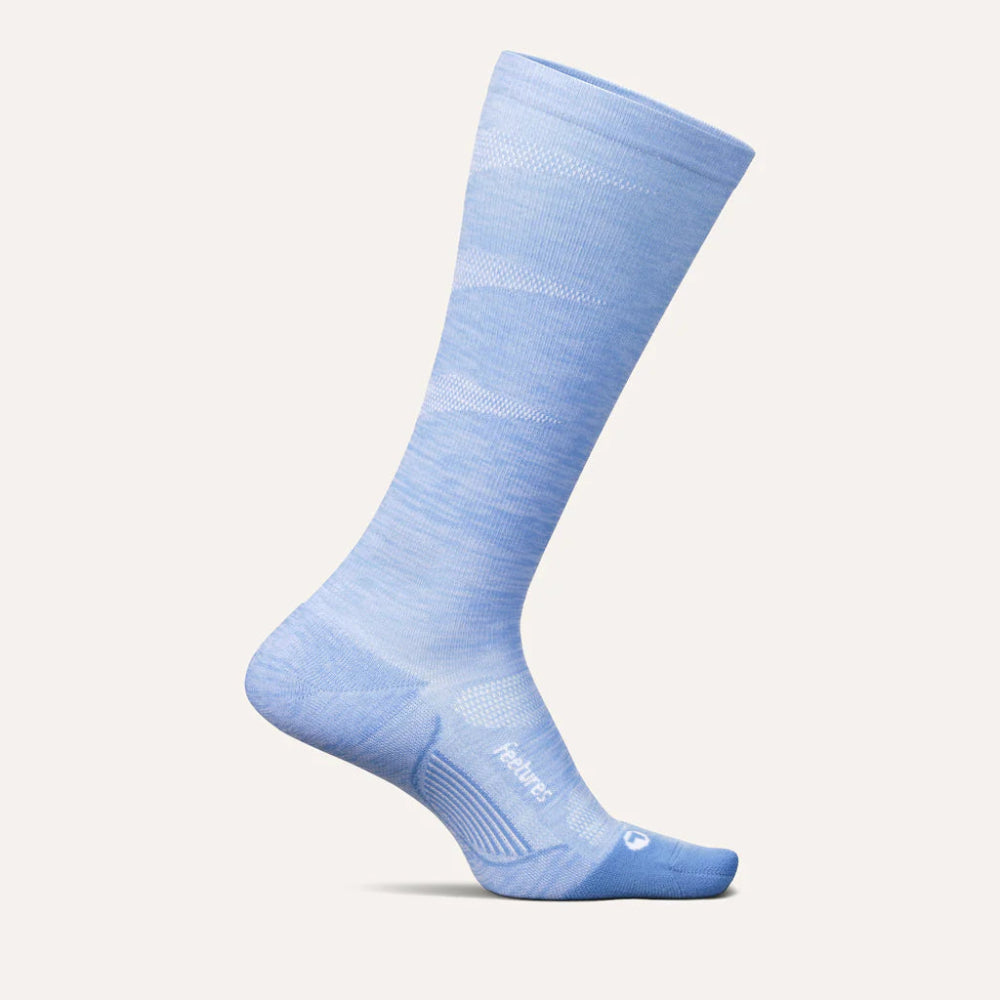 Feetures Graduated Compression Light Cushion Knee High Socks - Brilliant Blue