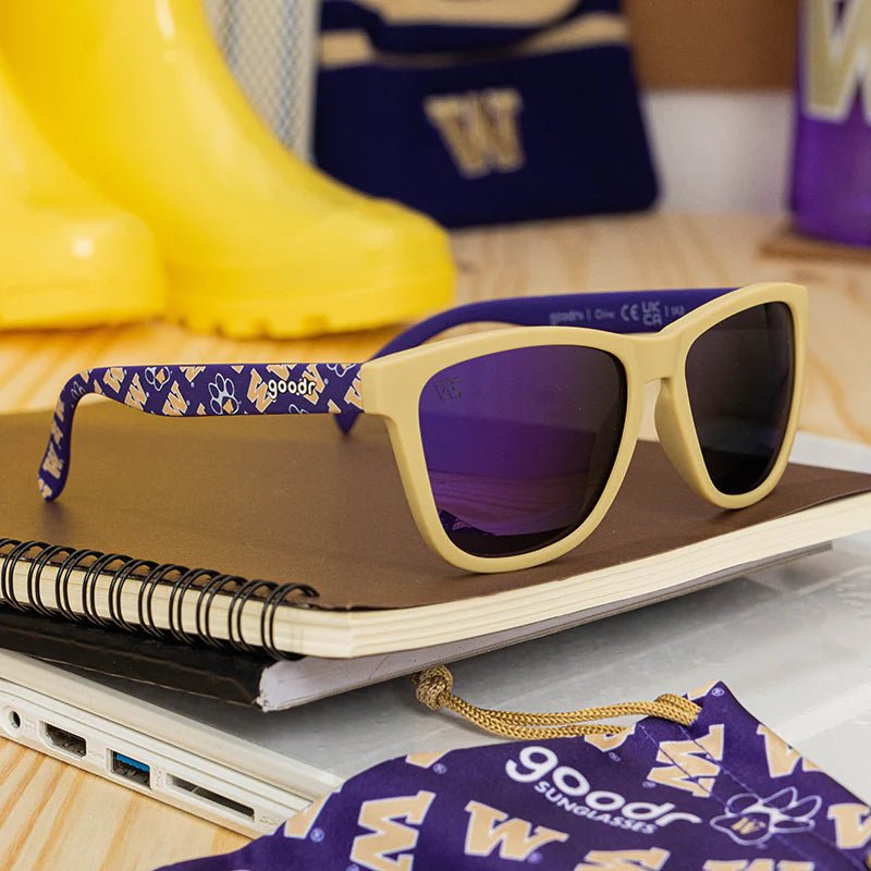 goodr OG Polarized Sunglasses Collegiate Collection - University of Washington - Husky™ Howlers
