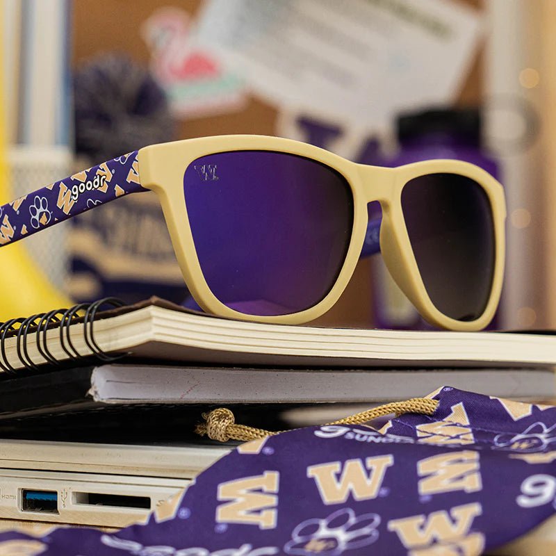 goodr OG Polarized Sunglasses Collegiate Collection - University of Washington - Husky™ Howlers