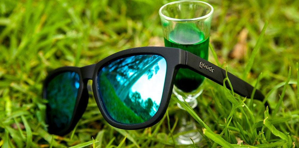 goodr OG Polarized Sunglasses - Vincent's Absinthe Night Terrors