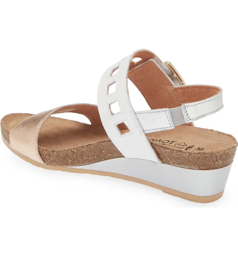 Naot Women's Dynasty - Soft Rose Gold/White Pearl/Soft Silver