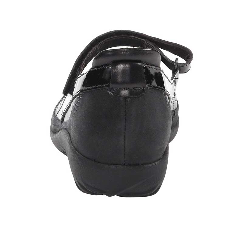 Naot Women's Kirei - Shiny Black Leather