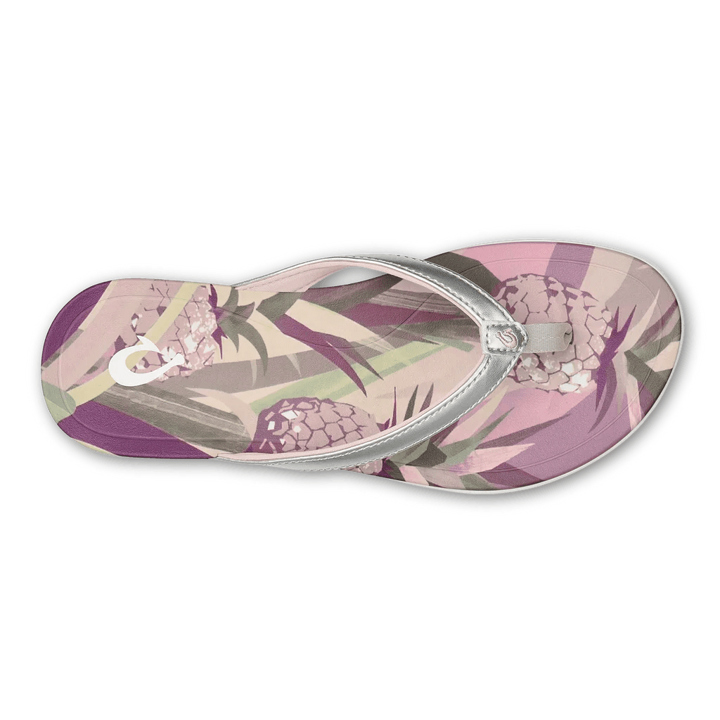 Seliga ShoesOlukai Women's Ho'opio Hau - Silver/Pineapple