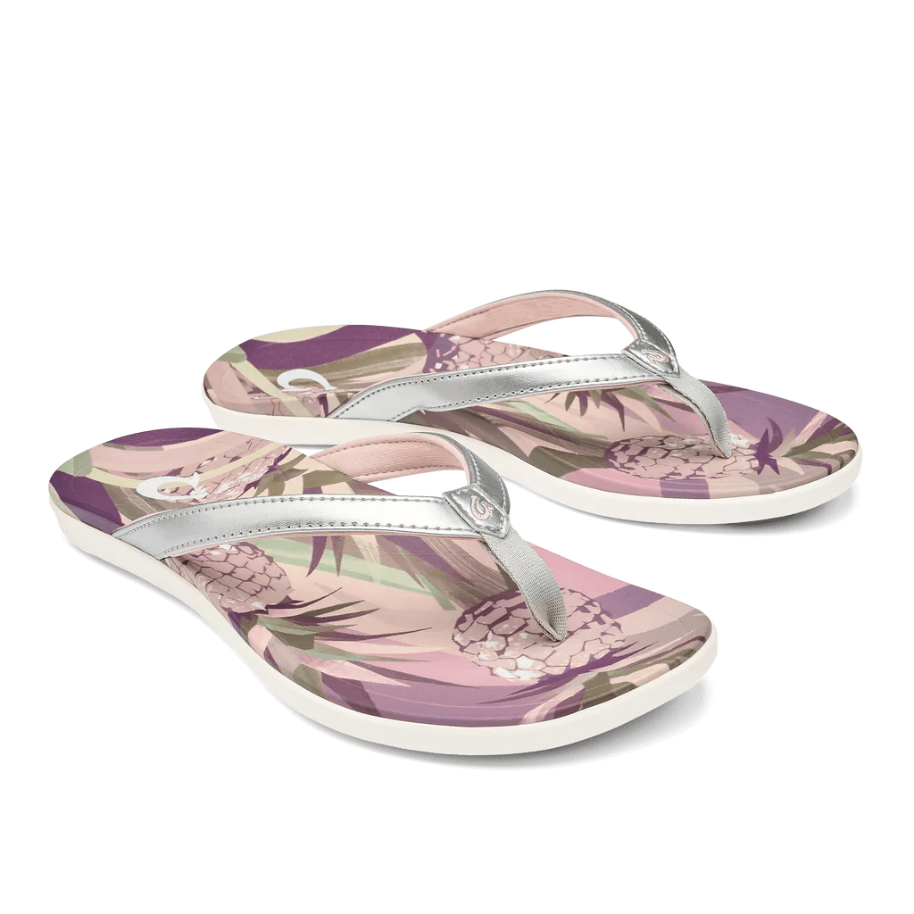 Seliga ShoesOlukai Women's Ho'opio Hau - Silver/Pineapple