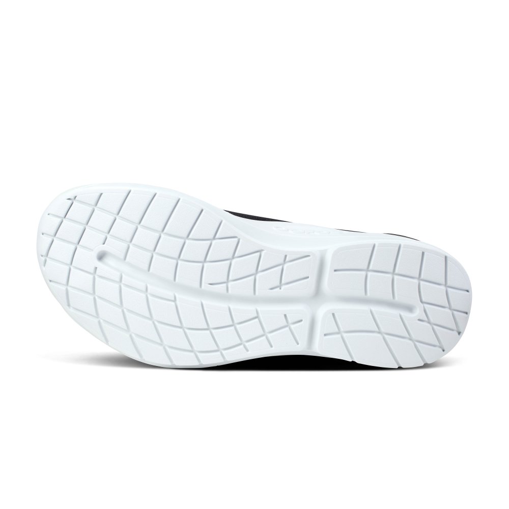 OOFOS Men's OOmg Sport Low - White & Black