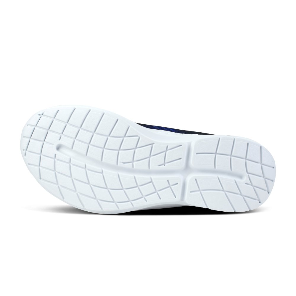 Seliga ShoesOOFOS Men's OOmg Sport Low - White & Navy