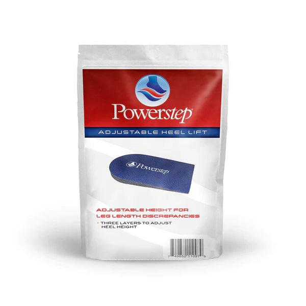 Seliga ShoesPowerStep Adjustable Heel Lift | Heel Cushion for Heel Pain & Adjustment 5093 - 01