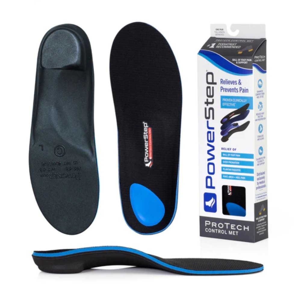Seliga ShoesPowerStep ProTech Control Met Full Length Orthotic Insoles 1019 - 01