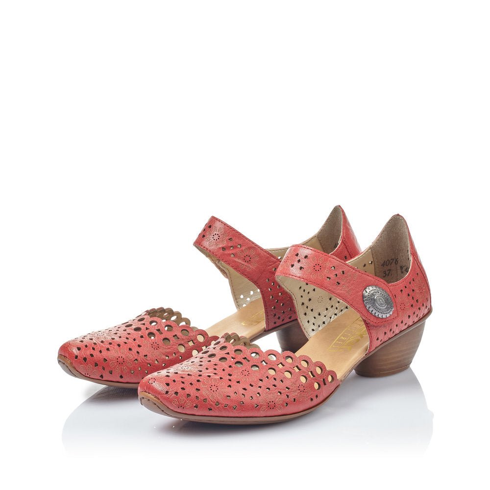 Rieker Women's Mirjam 43753 - 33 - Red