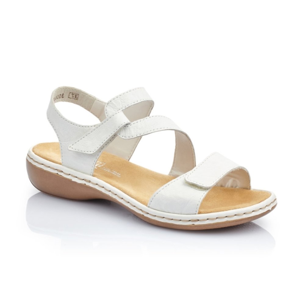 Rieker Women's Regina 659C7 - 80 - White