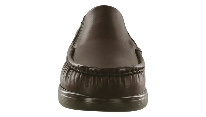 Seliga ShoesSAS Men's Side Gore Slip On Loafer - Brown