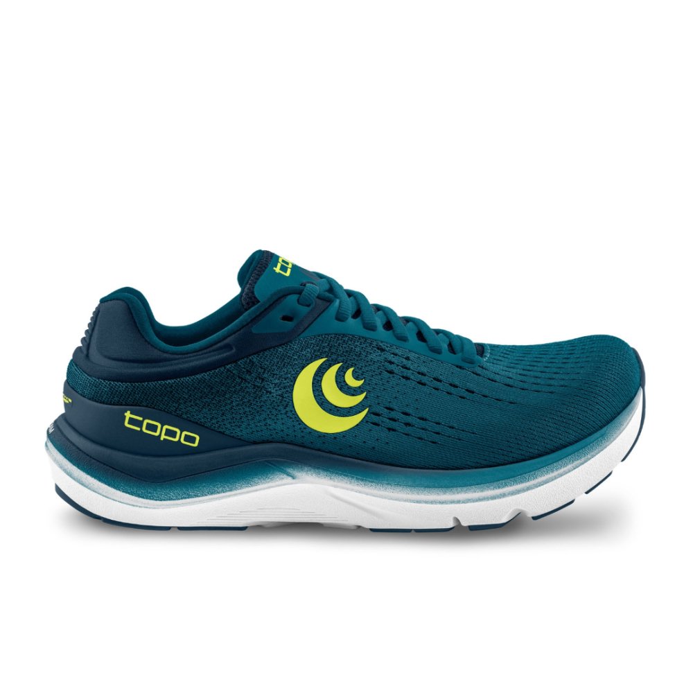 Seliga ShoesTopo Athletic Men's Magnifly 5 - Blue/Green