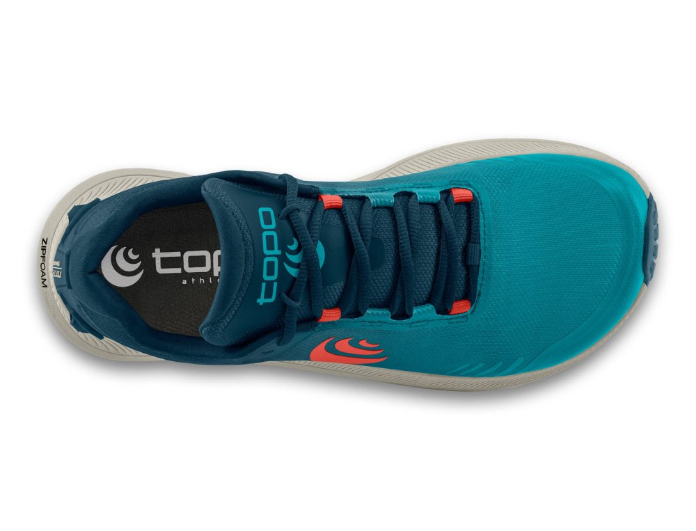 Topo Athletic Men's MT - 5 - Blue/Red