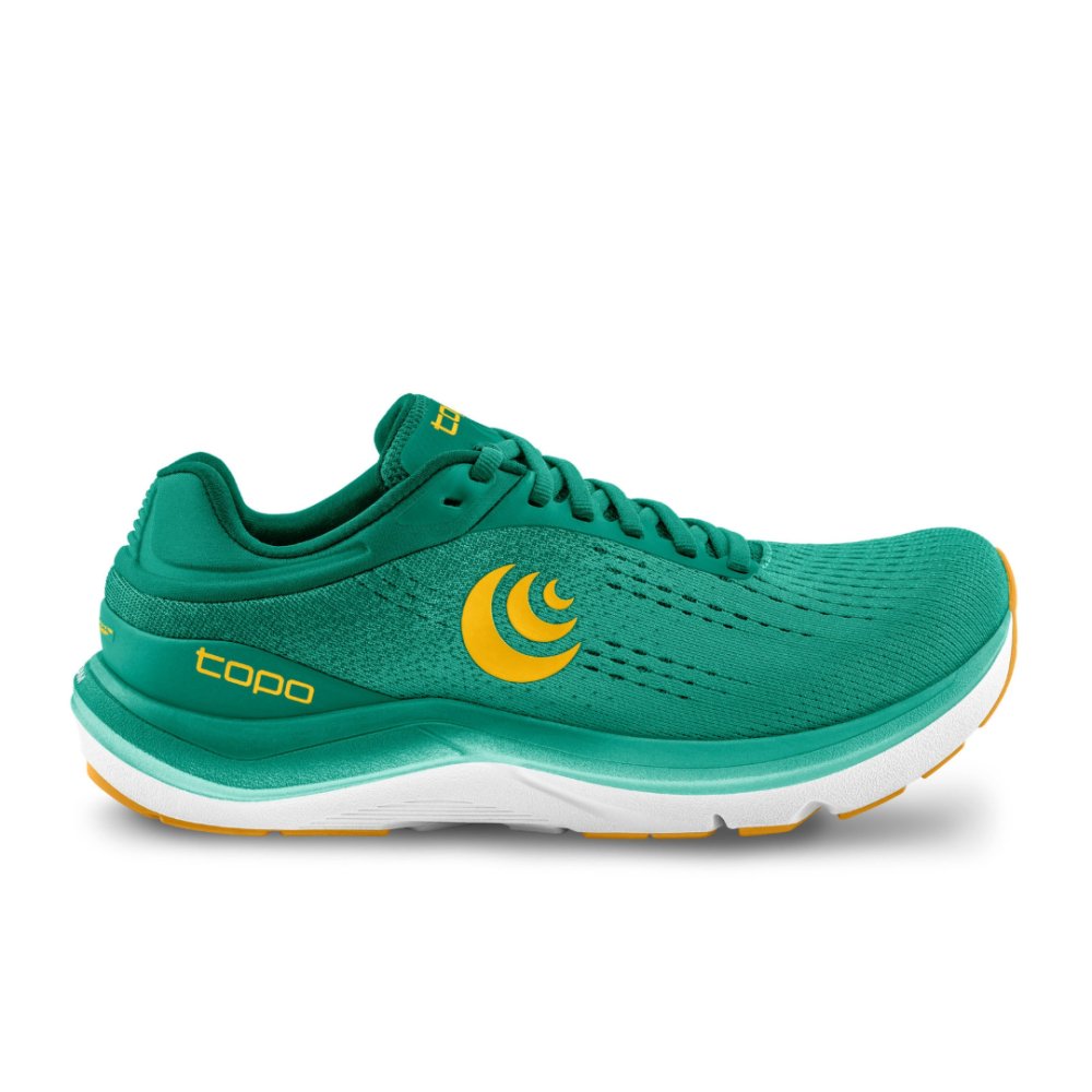 Seliga ShoesTopo Athletic Women's Magnifly 5 - Teal/Gold