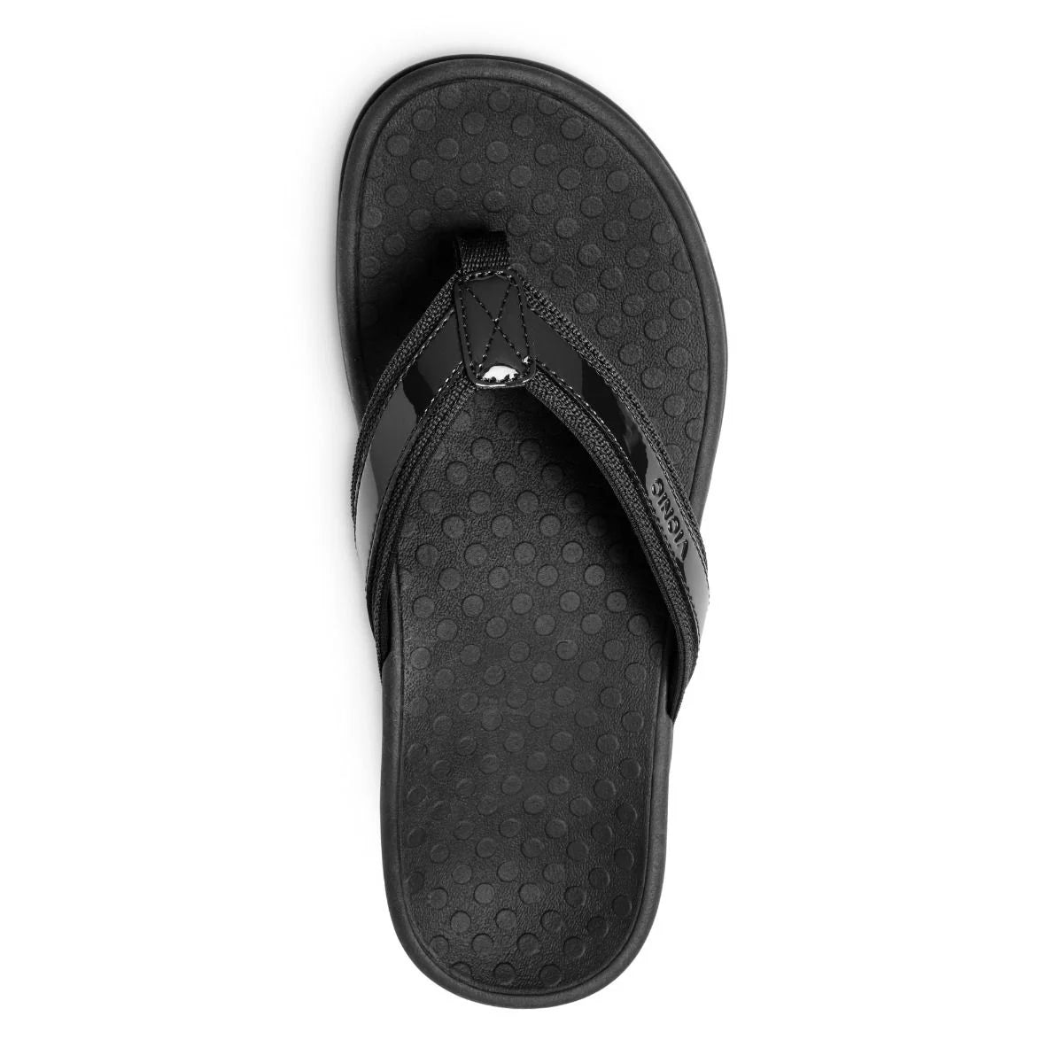 Vionic Women's Tide II Toe Post Sandal - Black