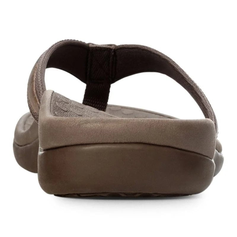 Vionic Women's Tide II Toe Post Sandal - Bronze Metallic