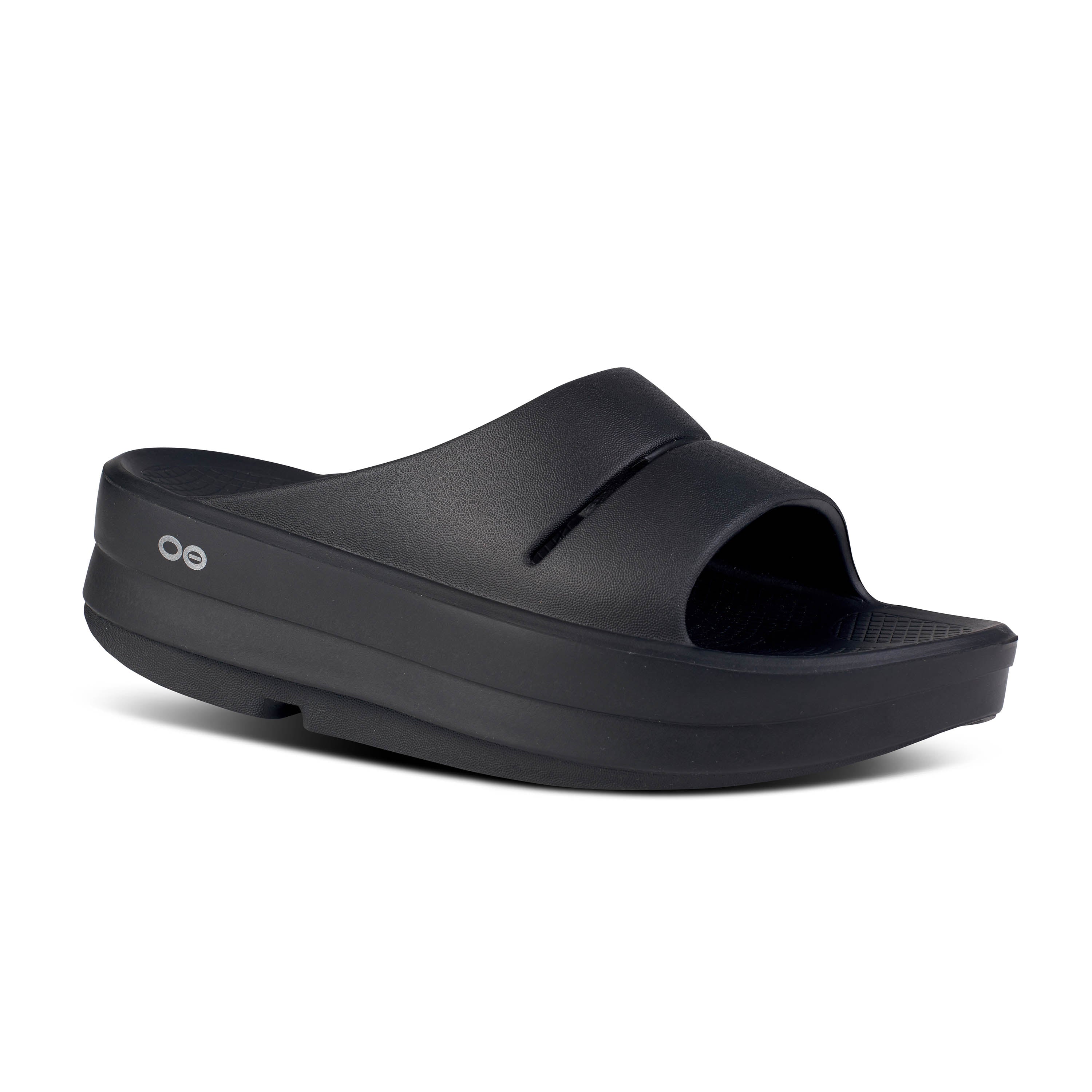 oofos OOMEGA 24センチ OOFOS Women's OOmega OOahh Slide Active Recovery Sandal - Black