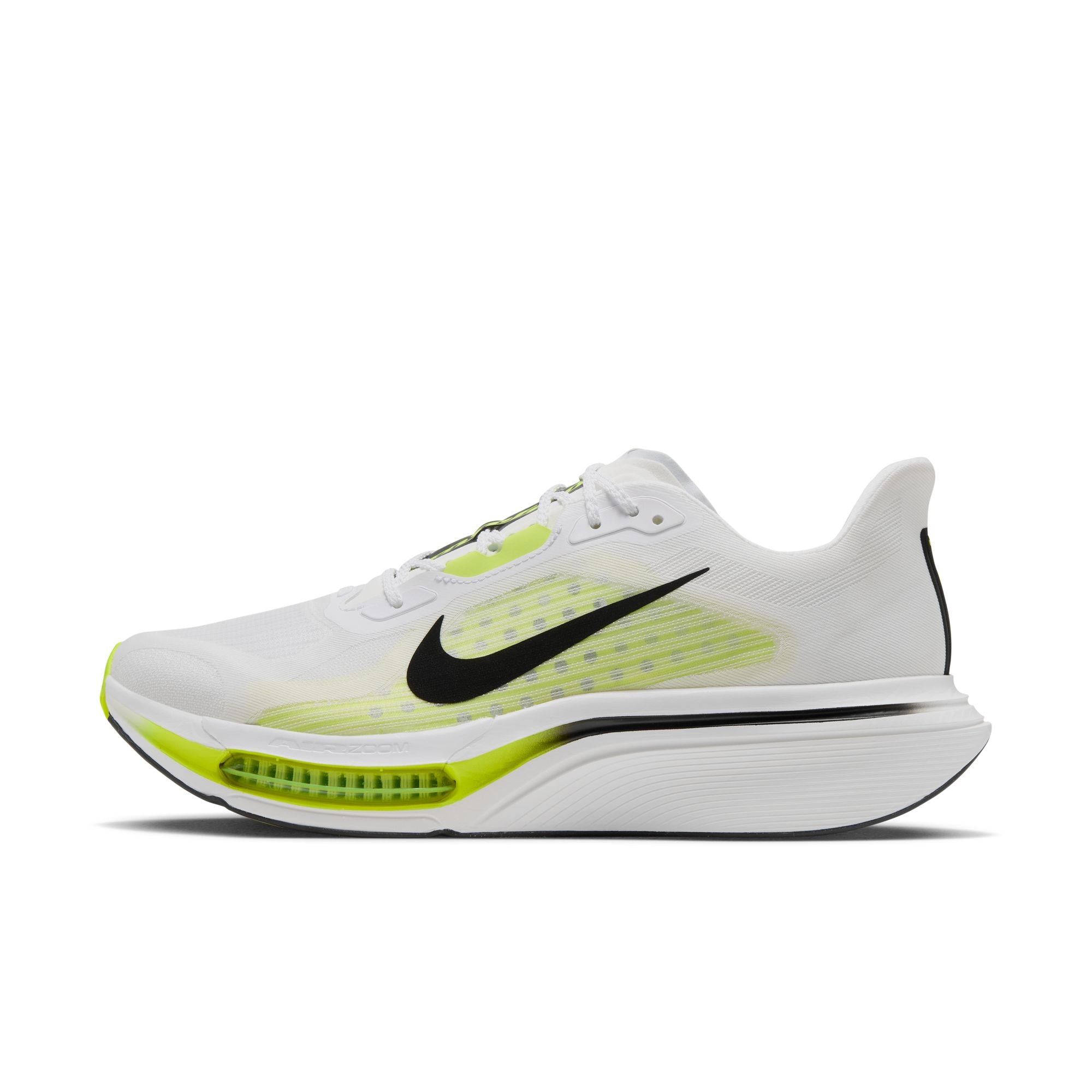 Nike Men's Pegasus Plus 2 Running Shoes - White/Black/Lemon Venom